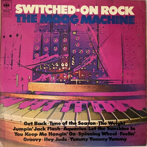 Moog machine switched on - "switched,