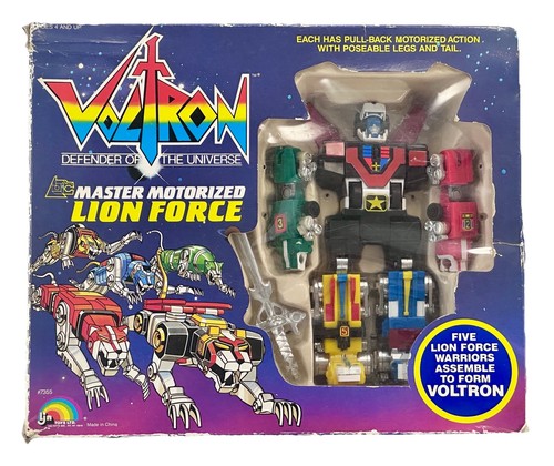 Voltron master motorized lion - master,