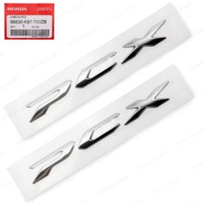 2X Chrome Side Logo Decal