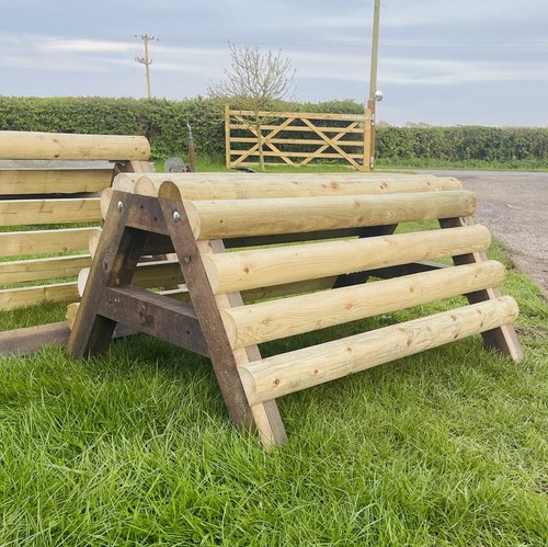 Cross country horse jump - horse,