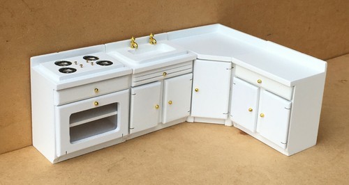 Dolls house piece white - dolls,