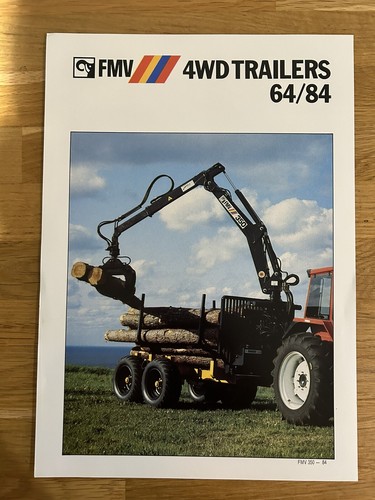 Fmv 4wd logging trailer - 4wd, hiab