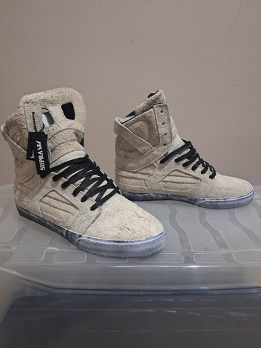 Rare supra skytop 002 - skytop, white