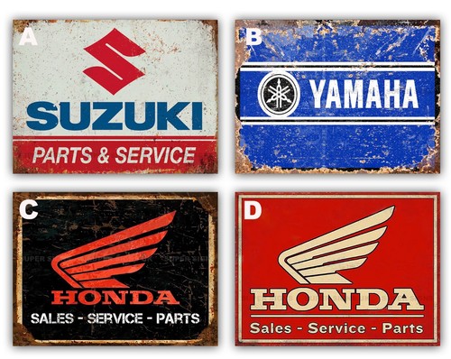 Distressed motorcycle metal - distressed,