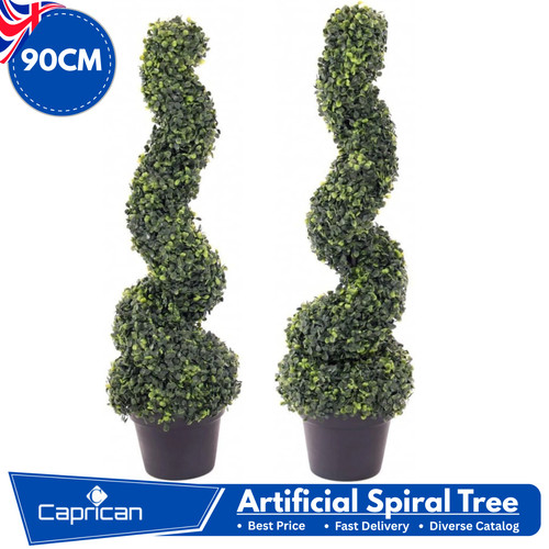 90cm artificial spiral tree - 90cm,
