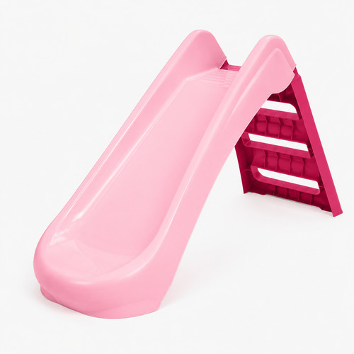 Kids folding slide pink - folding, garden