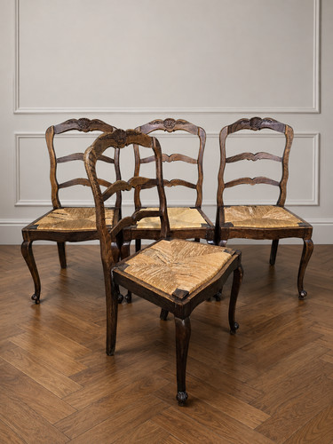 Antique oak french set - oak,