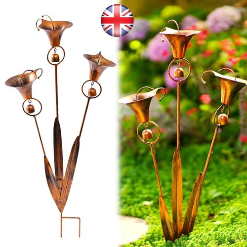 Flamed copper three calla - copper,
