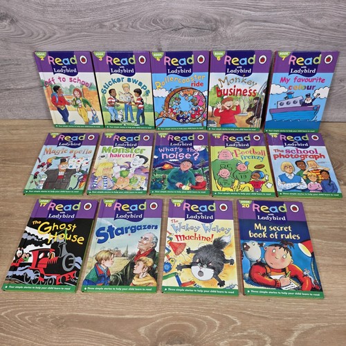 Read with ladybird - read,