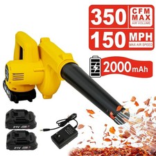 Blower 21V Portable Cordless Leaf Blower 2-in-1 with 2.0Ah Battery and Charger