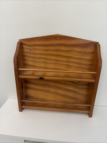 Vintage pine wooden spice - vintage,