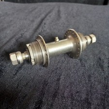 VINTAGE RARE 1930-40,S CHATER-LEA NICKEL PLATED D/F REAR CYCLE HUB.40 HOLE