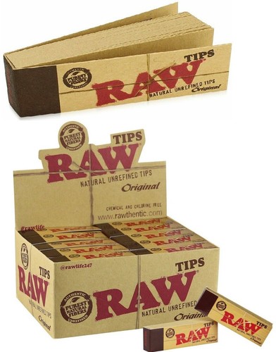 Genuine raw tips rolling - raw, paper