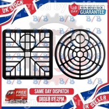 SQUARE ROUND DRAIN COVER PLASTIC LEAF GUARD GRID PLATE GULLY GUTTER GRATE LID