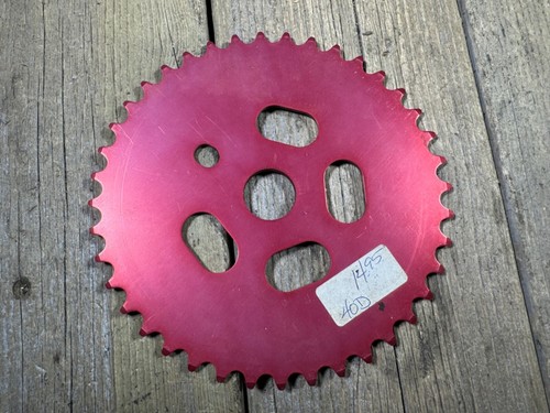 Old school bmx chainring red - bmx,