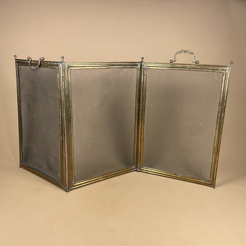 Antique fireguard fireplace - fireguard,