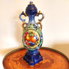 Vintage English Cobalt Blue