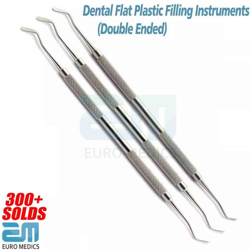Set dental flat plastic - of,