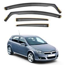 ISPEED Wind Deflectors for Vauxhall Astra H MK5 2004-2009 5-Door Hatchback 4pc
