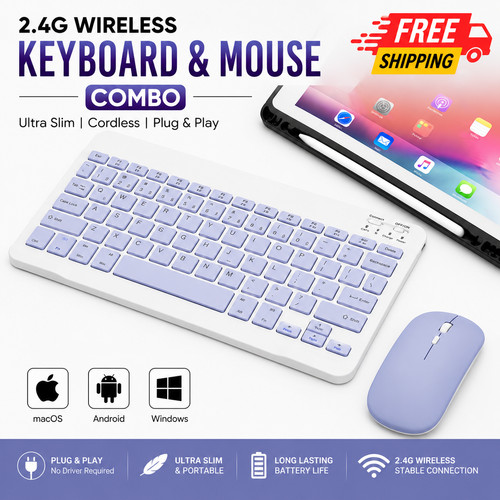 Wireless keyboard mouse - 2.4g,