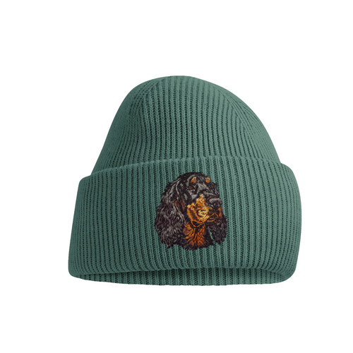 Gordon setter dog beanie - gordon,
