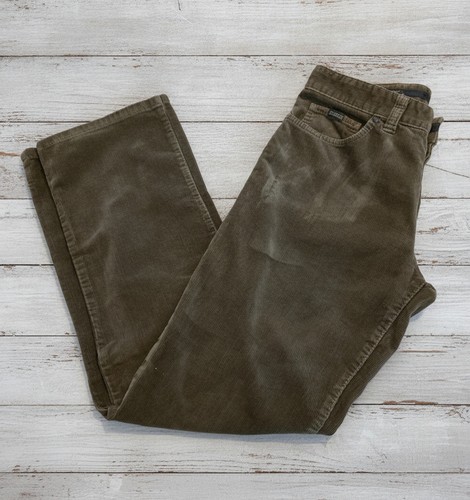 Corduroy jeans brown w32 l32 - brown,