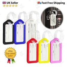 Luggage Tags Travel Label Baggage Suitcase ID Holder Card Name Tag Color Variety