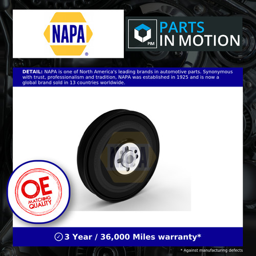 Crankshaft pulley fits - pulley, (tvd)