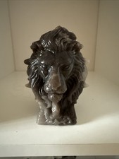 Agate Crystal Lion Head