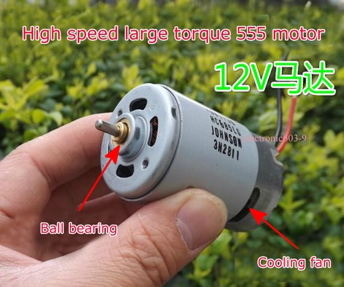 12v 6000 12000rpm 555 - 6v-12v, 6000-12000rpm