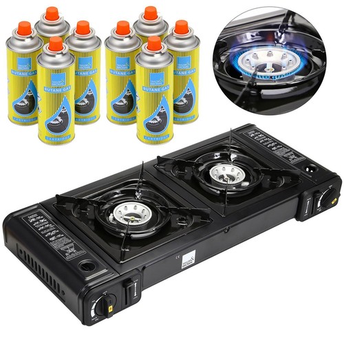Double dual burner - burner, stove