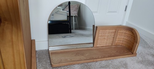 Mirrored shelf unit - mirrored,