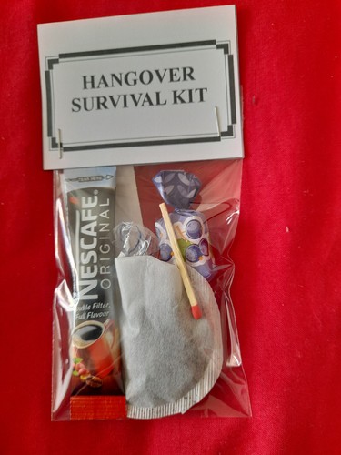 Hangover survival kits - survival,