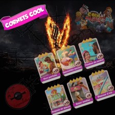Cool Cornets Set x 1 Complete Master Coin Set
