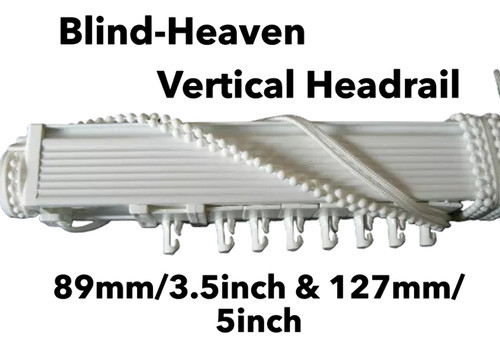 Vertical blind headrail only - headrail,