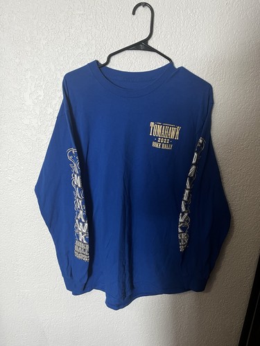Tomahawk bike rally - blue, long