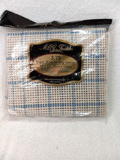 MCG Textiles 3.75 Graph N’ Latch Rug Canvas 36” X 60” Blank...UNUSED