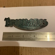 Triumph Pre Unit Tank Bade Tiger Cub