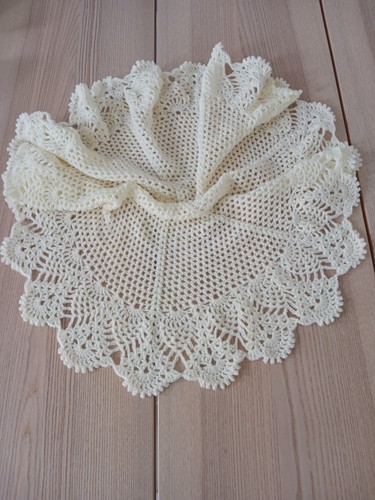 Buttermilk crochet baby doll - buttermilk,