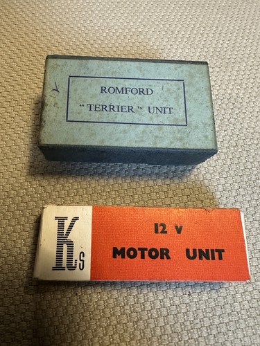 Vintage model railway motors - vintage,