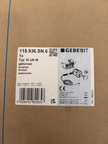 Geberit sigma type inflared - sigma,