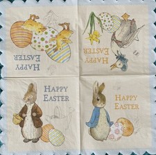 2 X Peter Rabbit Single Paper