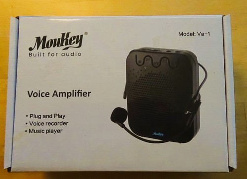 Voice amplifier with - voice,