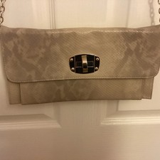 Linea Bone Mock Snakeskin