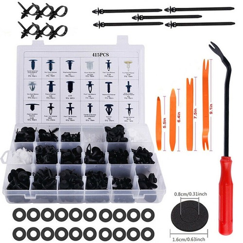 415pcs car bumper clips - car,