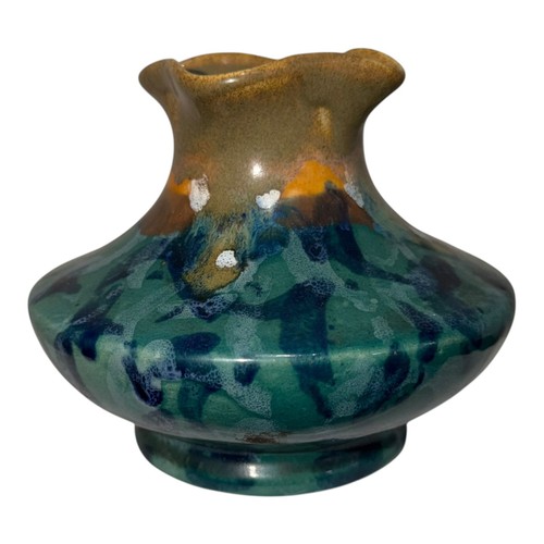 Vintage studio pottery vase - vintage,