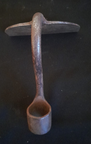 Vintage metal garden - metal, head