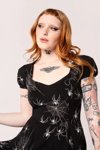Grungy spider dress hell - grungy,