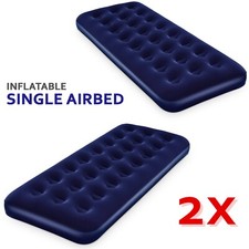 2x INFLATABLE AIRBED LARGE