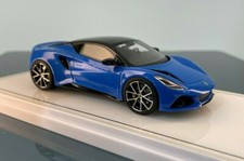 Genuine Official Lotus Emira 1/43 Scale Model By True Scale Models Seneca Blue 